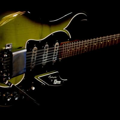 Burns DOUBLE SIX 1964 Green Sunburst. Maybe the RAREST BURNS GUITAR. With Tremolo System. Incredible image 2