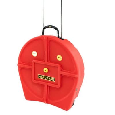Hardcase HNP12CYM24R With Wheels 24" Cymbal Case Red image 6