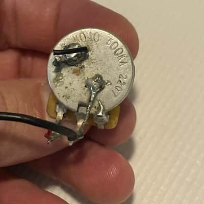 1980's Japan Kramer Focus 1000 Guitar Upgraded Wiring Harness Electronics & Knob image 5