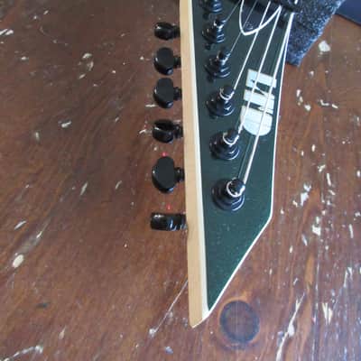 ESP LTD M-400 with EMG Pickups, Rosewood Fretboard 2016 - Dark Green Metallic image 8
