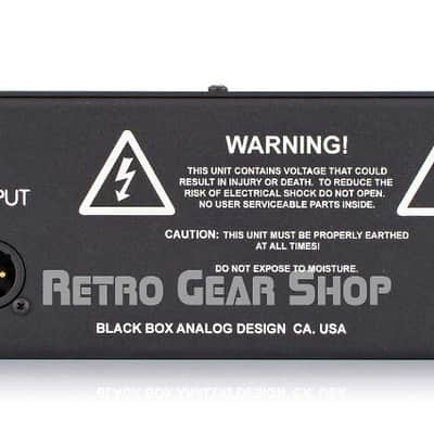 Black Box Analog Design MM-1 Vacuum Tube Preamp MM1 Rare image 3
