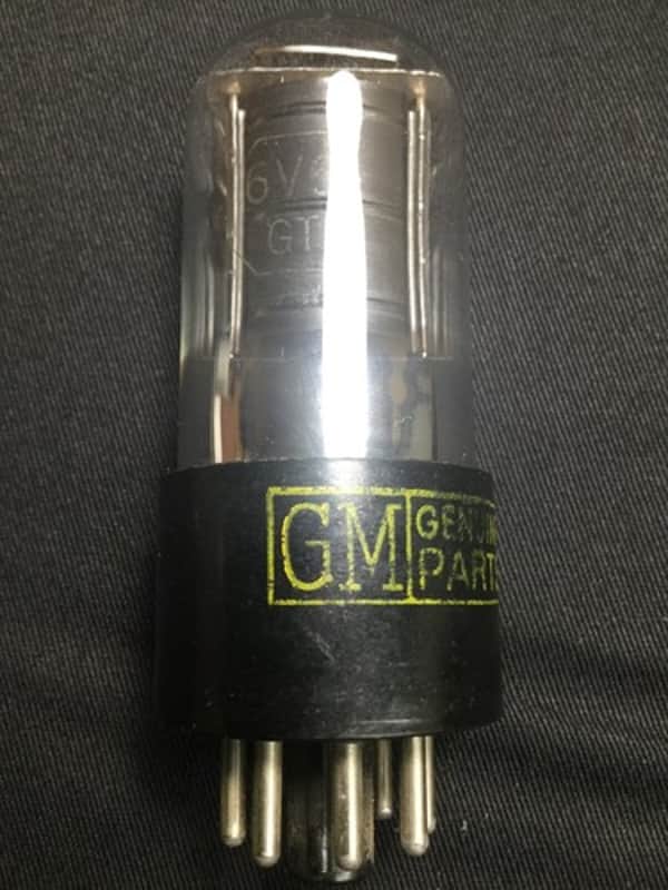 SYLVANIA (GM) 6V6GT BEAM POWER TV/RADIO VACUUM TUBE VINTAGE STOCK #6.8511 image 1