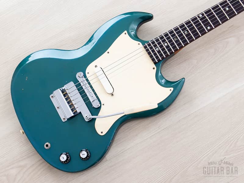 1967 Gibson SG Melody Maker I Vintage Guitar Pelham Blue w/ Case image 1