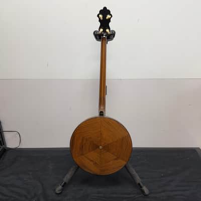 Vintage Gretsch Broadkaster Neck with Orchestrella Body 4-String Tenor Banjo with Resonator and Case image 15