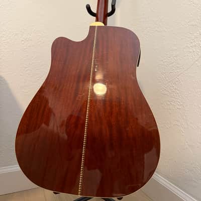 Washburn D10CE QSB 2006 - Quilt Sunburst (QSB) image 9