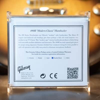 Gibson 490R Modern Classic Guitar Pickup - Double Black - Neck Position image 10