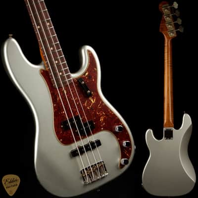 Fender Custom Shop Eddie's Exclusive 1964 Precision Bass Journeyman Relic - Inca Silver image 1
