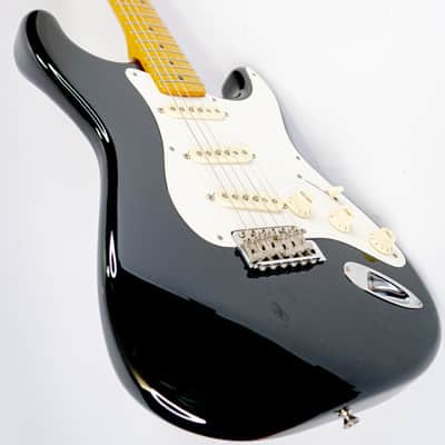 Late 90s Fender Stratocaster '57 Reissue ST57 Electric Guitar - CIJ - Black image 6