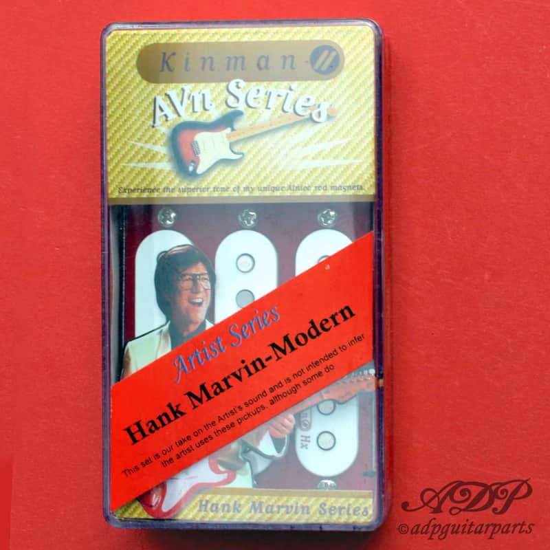 Kinman Strat Set Hank Marvin Modern 2001-2017 Sound Hx-85+2xAVn-63 Noiseless Stratocaster Pickups image 1
