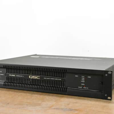 QSC PL380 Powerlight 3 Series 2-Channel Power Amplifier CG012GM image 1