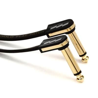 EBS PG-28 Premium Gold Flat Patch Cable, 28cm (11") image 3