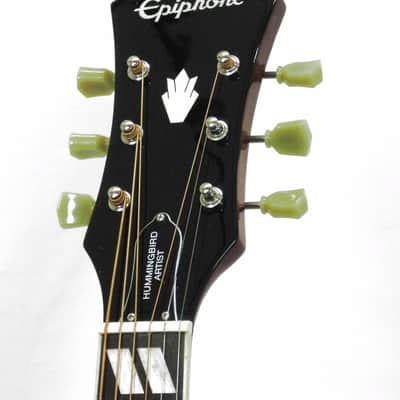 Epiphone Hummingbird Artist Cherry Faded Cherry image 3