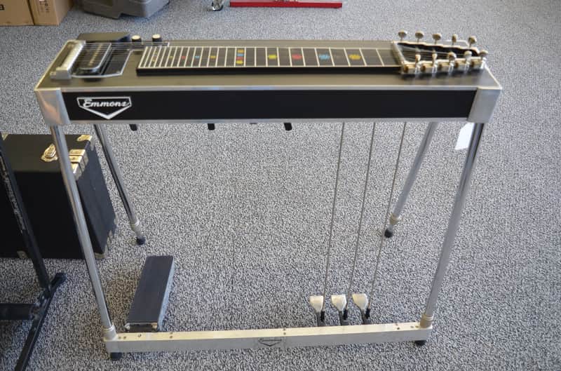 Emmons Black Rock Single 10-string Pedal Steel Guitar image 1