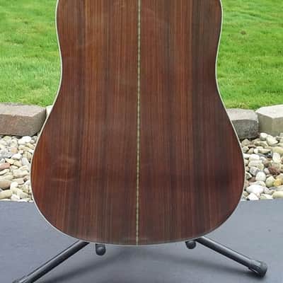 Rare Vintage Yamaha DW-5S Solid Sitka Spruce Acoustic Guitar w