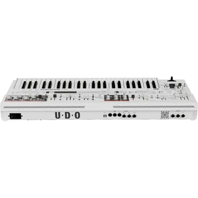 UDO Audio Super 6 ST49 Digital-Analog Hybrid Synthesizer - White image 7