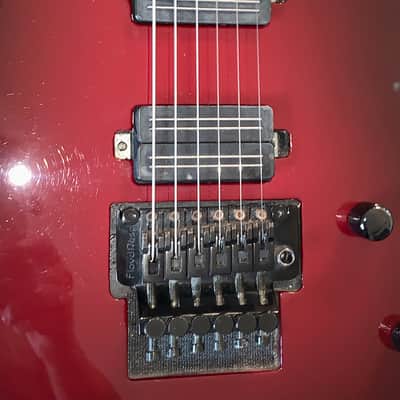 Strictly 7 Guitars custom shop   Super Strat Floyd    rose  red electric    guitar made in  the usa ohsc image 3