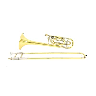 Bach 42B Stradivarius F-Attachment Trombone, Traditional Wrap w/Strad Wood Case image 3