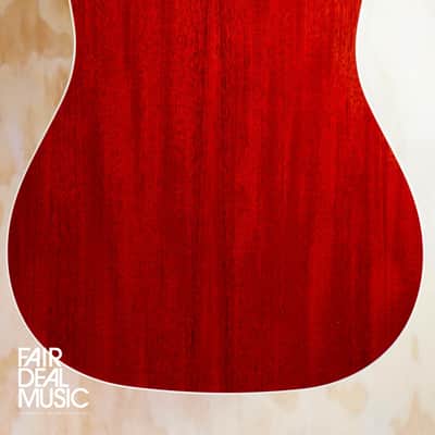 2020 Gibson Slash J-45 in Vermillion Burst (Used) image 3