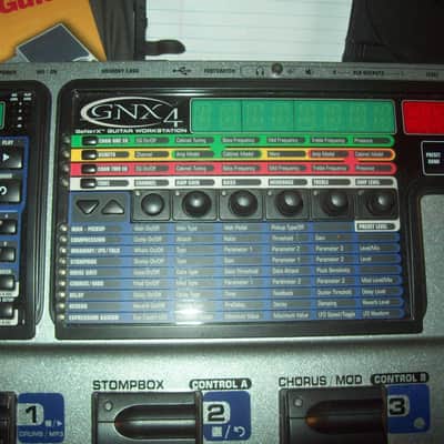 Digitech  GNX4 GNX 4 W/ gig bag, Recording foot switch MFX models 3 cards power guide EC PLEASE Read image 10