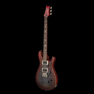 PRS SE Custom 24 Floyd Charcoal Cherry Burst with Gig Bag image 3