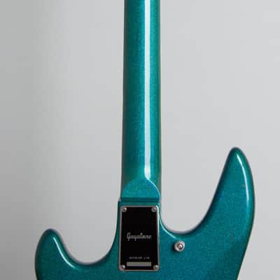 Guyatone  LG-350T Sharp Five Solid Body Electric Guitar,  c. 1970, black hard shell case. image 9