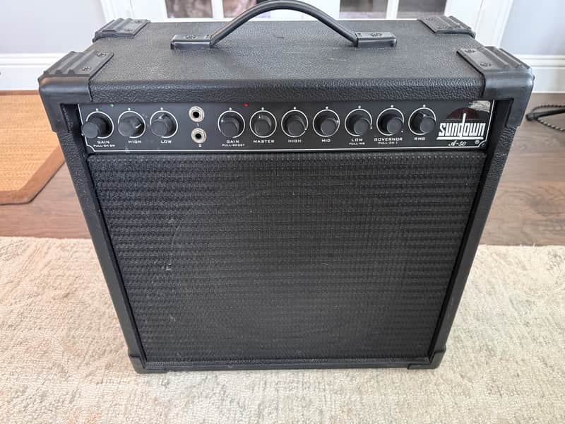 Sundown A-50 USA-Made Tube Combo Amp w/ Celestion G12T-75 – Refurbished 2018 image 1