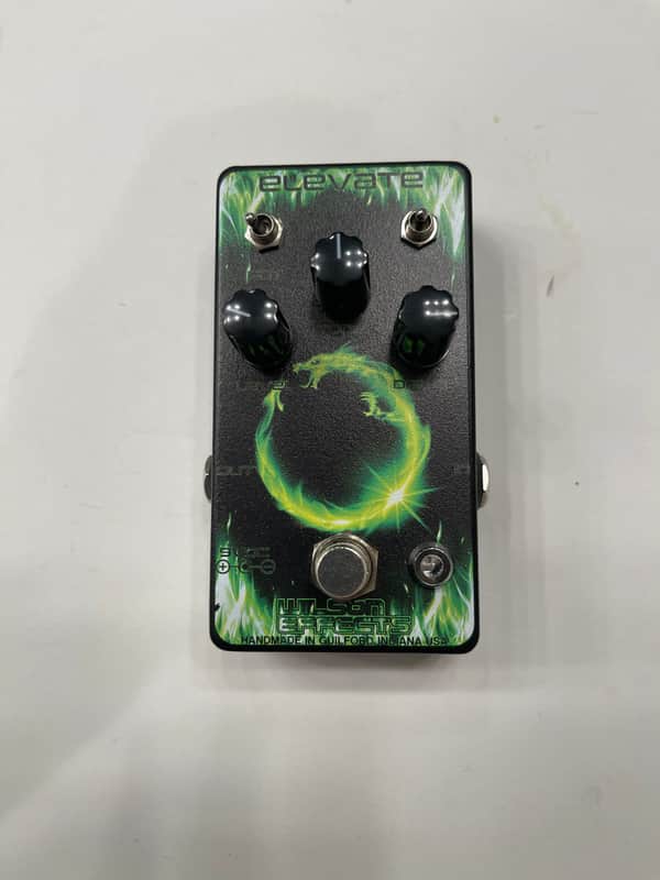 Wilson Effects Elevate Analog Overdrive TS808 Circuit Guitar Effect Pedal image 1