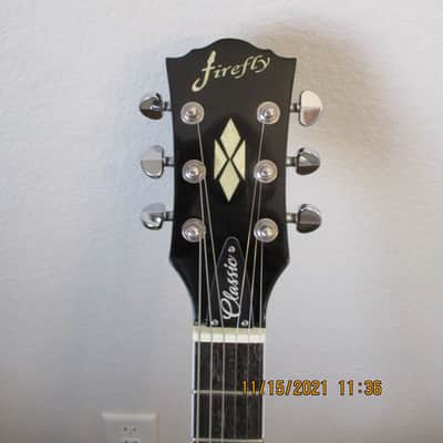 Firefly FFLG  SG Style, 2021, Cobra Burst image 3