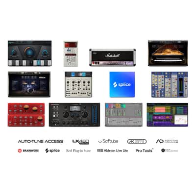Focusrite Scarlett 4i4 3rd Gen 4x4 USB Audio Interface with Audio Technica ATH-M20x Studio Monitor Headphones Bundle (2 Items) image 10
