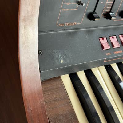 Farfisa Soundmaker 61-Key String Synthesizer 1979 - 1981 - Natural / Black image 15