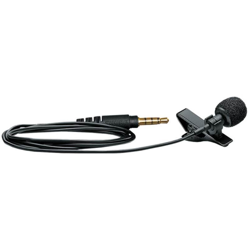 Shure MVL Clip-On Omnidirectional Condenser Lavalier Microphone image 1