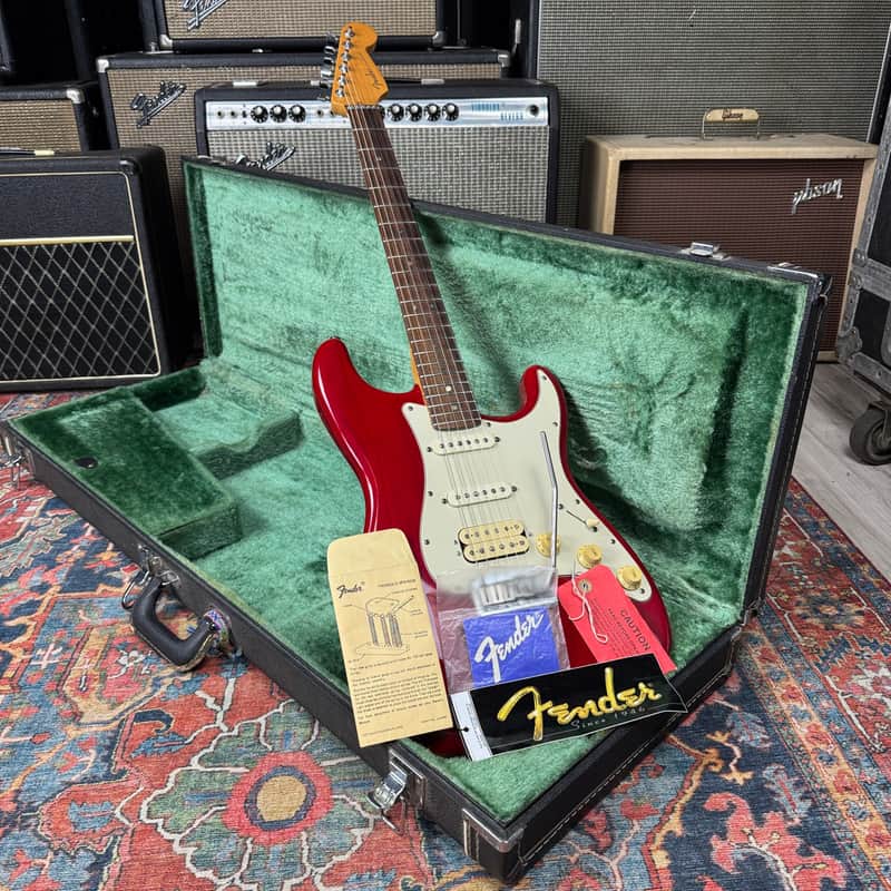 1998 Fender American Deluxe HSS Stratocaster w/Roller Nut & HSC image 1