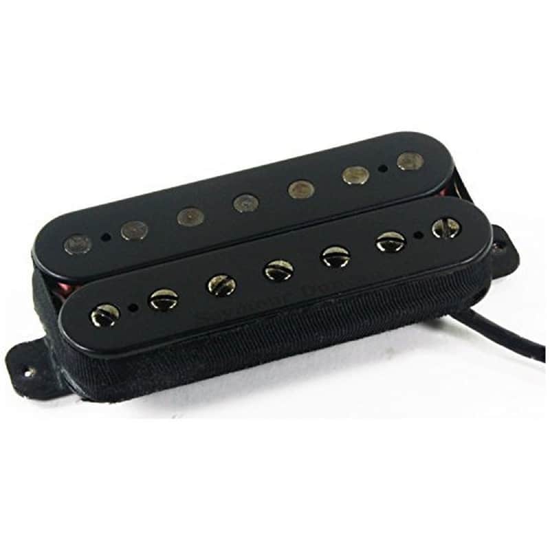 Seymour Duncan 11102-95-P-Blk-7Str Pegasus 7 String Bridge Humbucker Passive Mount Uncovered, black image 1