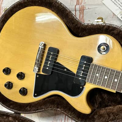 Gibson 1957 Les Paul Special Reissue TV Yellow VOS Custom Shop B-Stock Blem Auth Dlr 8lb8oz #222 image 5