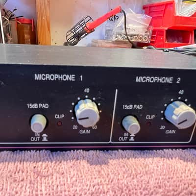 Symetrix SX202 Dual Microphone Preamp with power supply image 5