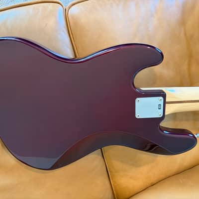 Fender Standard Jazz Bass V 1998 - Midnight Wine image 8