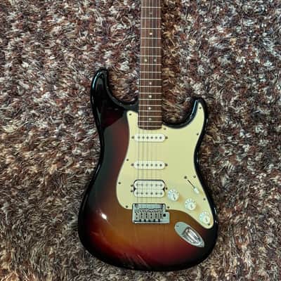 Fender American Deluxe Fat Stratocaster HSS 2005 - Three Tone Sunburst image 3