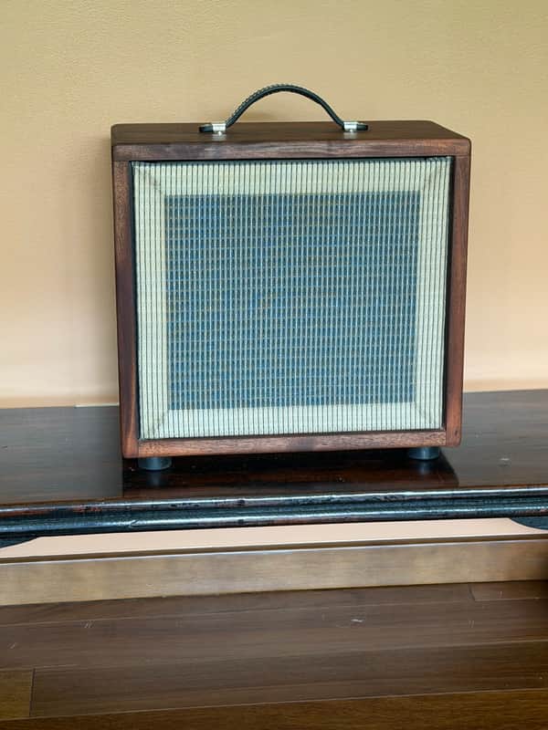StewMac Premium Mahogany 1x12 Cabinet w/ Fane Ascension A60 Alnico image 1
