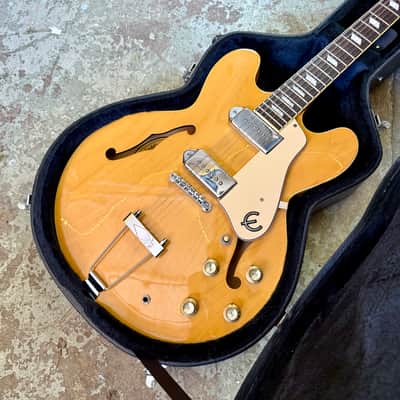 Peerless MIK Epiphone Casino Reissue Natural original vintage Korea OX image 5