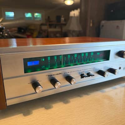 Vtg Realistic STA-36 AM-FM Stereo Receiver 1971 Wood LED Upgrade Serviced BEAUTY image 4