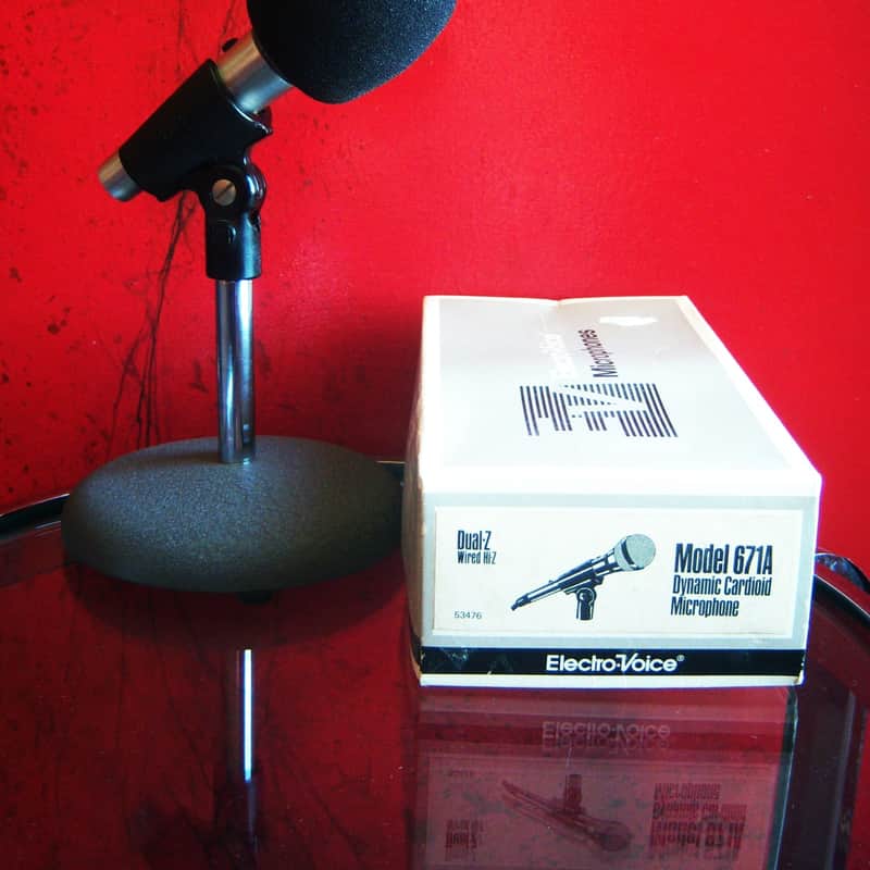 1970s Electro-Voice 671A Handheld Cardioid Dynamic Microphone …