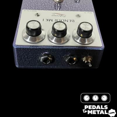 Expresso FX Fuzz Bender Mk1 - Silver/Blue X13585 image 4