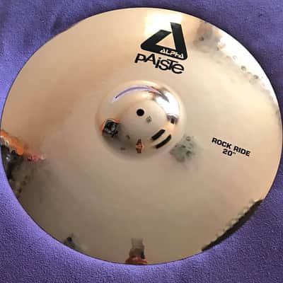 Paiste Alpha Brilliant Finish Rock Ride 20" image 4