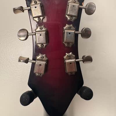 Mosrite Celebrity 2 1964 - Red with original case image 11