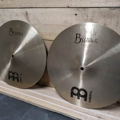 Meinl 14" Byzance Traditional Thin Hi-Hat (Pair) 2001 - Present - Traditional image 3