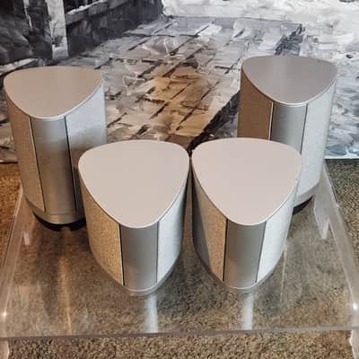 Harman Kardon Harman Kardon SAT-TS8 is a compact wired satellite speakers -4 speakers 90s - Silver image 2