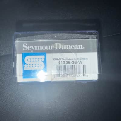 Seymour Duncan SDBR-1b Duckbucker Strat has Bridge Pickup 2025 - White image 3