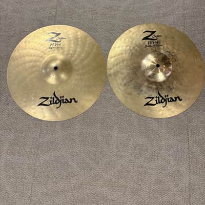 Zildjian 14" Z Custom Hi-Hat Cymbals (Used) image 1