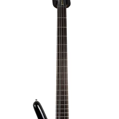 Warwick Corvette Rock Bass 5-String 2013 - Black image 6