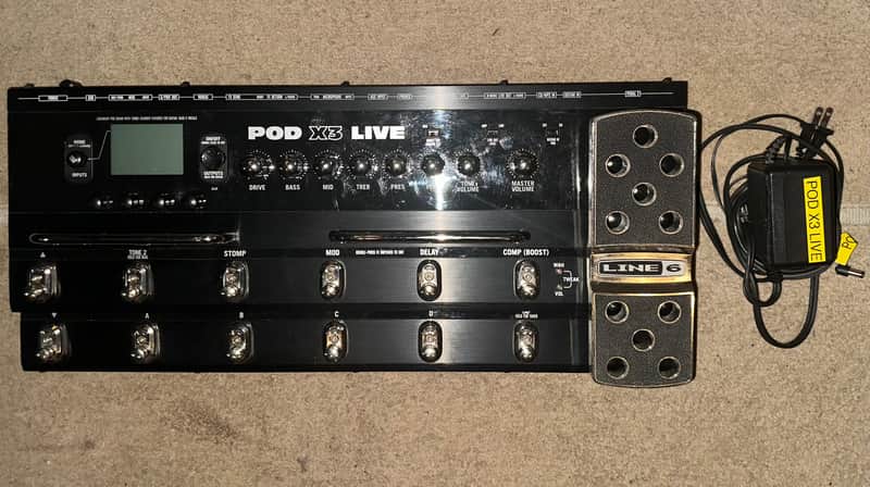 Line 6 POD X3 Live Multi-Effect and Amp Modeler | Reverb Canada